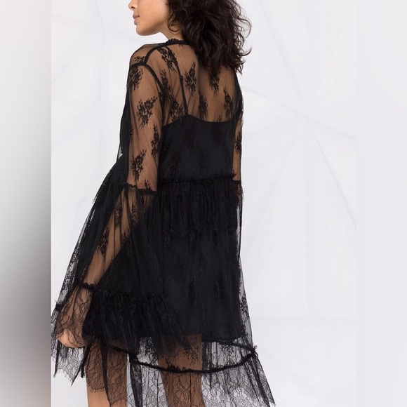 Pinko anguillara lace empire dress - Picture 4 of 10